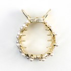 Зажим для волос со стразами «Queen», 3,5 х 4,5 х 3 см - Фото 6