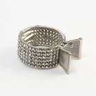 Зажим для волос со стразами «Нежность», 3,5 х 4,5 х 1.5 см - Фото 5