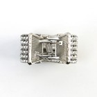 Зажим для волос со стразами «Нежность», 3,5 х 4,5 х 1.5 см - Фото 7