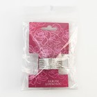 Зажим для волос со стразами «Нежность», 3,5 х 4,5 х 1.5 см - Фото 9