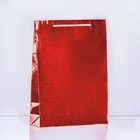 Пакет подарочный, фольгированный, "Красный" 34 Х 26 Х 8 см МИКС - фото 319655580