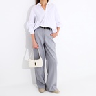 Сумка женская багет на молнии, 22×7×12 см, белая - Фото 2