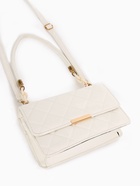 Сумка женская на магните, белая - Фото 6