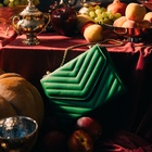 Сумка женская на магните, цвет зелёный 9681283 - фото 16485991