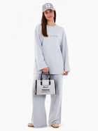 Сумка женская на молнии, цвет серый - фото 40426246