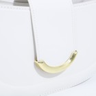 Сумка-багет на молнии, цвет белый - фото 805724314 Сумка-багет на молнии, цвет белый - фото 805724314