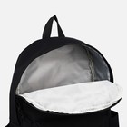 Рюкзак школьный на молнии, 4 наружных кармана, цвет чёрный 9681392