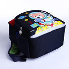 Рюкзак детский на молнии, 3 наружных кармана, цвет чёрный/красный - фото 118974950 Рюкзак детский на молнии, 3 наружных кармана, цвет чёрный/красный - фото 118974950