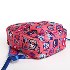 Рюкзак школьный из текстиля на молнии, 3 кармана, цвет розовый - фото 22407685