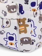 Рюкзак 30*13*39 см, 1 отд на молнии, 3 н/кармана, мишки, белый - фото 809317543