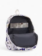 Рюкзак 30*13*39 см, 1 отд на молнии, 3 н/кармана, мишки, белый - фото 809317542