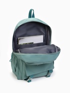 Рюкзак школьный на молнии, с карманами, с принтом, размер 30×13×44 см, зелёный 9681507