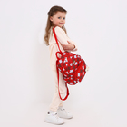 Рюкзак детский на молнии, «Выбражулька», 3 наружных кармана, цвет красный - фото 10895380