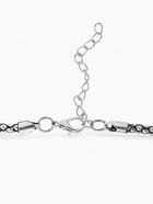 Набор 2 предмета: серьги, колье «Индия», цвет красный в чернёном серебре, 50 см - Фото 6