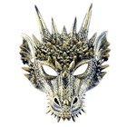 Карнавальная маска «Дракон», цвет бронзовый - фото 319754942