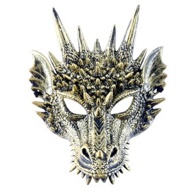 Карнавальная маска «Дракон», цвет бронзовый