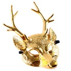 Карнавальная маска «Оленёнок», цвет золотой - Фото 2