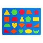 Коврик-пазл «Умные фигуры», цвета МИКС - Фото 4