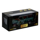 Машина металлическая LAND ROVER DEFENDER, 1:32, инерция, цвет матовый зелёный - Фото 5