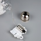 Ёлочный шар «Зайка с ёлкой», батарейки, 1 LED, свечение тёплое белое - Фото 3