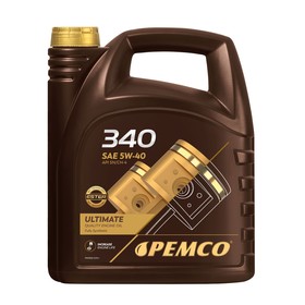 

Масло моторное PEMCO 340 SAE 5W-40, синтетическое, 5 л