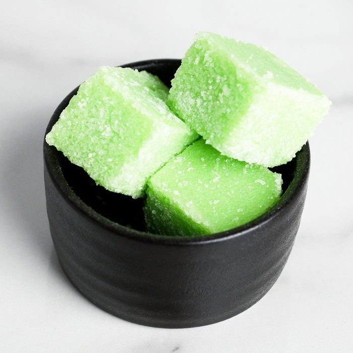 Скраб мармеладный сахарный для тела "Киви и лайм" 200 г