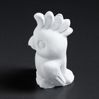 Фигура для раскраски "Попугай" 9х5,5х4,5см (комплект 3 шт) - фото 25276207