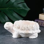 Фигурное кашпо "Черепаха" слоновая кость, 14х8х10см - Фото 3