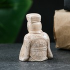 Фигура "Мастер чайной церемонии" слоновая кость, 4х3х3см - фото 24544281