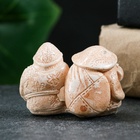 Фигурка «Дайкоку и Эбису», слоновая кость, 6×3×4 см - Фото 4