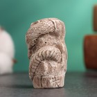 Фигурка гипс «Змея» слоновая кость, 5×3×3 см - фото 68919300