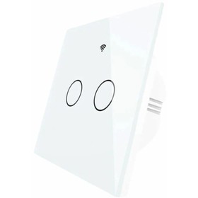 Выключатель MOES Gang Smart Switch Sensor ZS-EU2, Zigbee, 2 кнопки, таймер, расписание 9828665