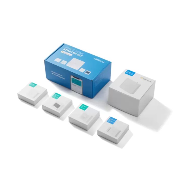 Комплект умного дома Lifesmart Starter KIT LS215, 5 устройств, до 400 м, 100-240 В, от батареек CR2450