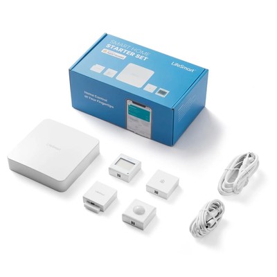 Комплект умного дома Lifesmart Starter KIT LS215, 5 устройств, до 400 м, 100-240 В, от батареек CR2450