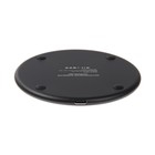 Беспроводное зарядное устройство Maxvi A315W1, 3 А, 15 Вт, LED подсветка, черное 9842480 - фото 14212011