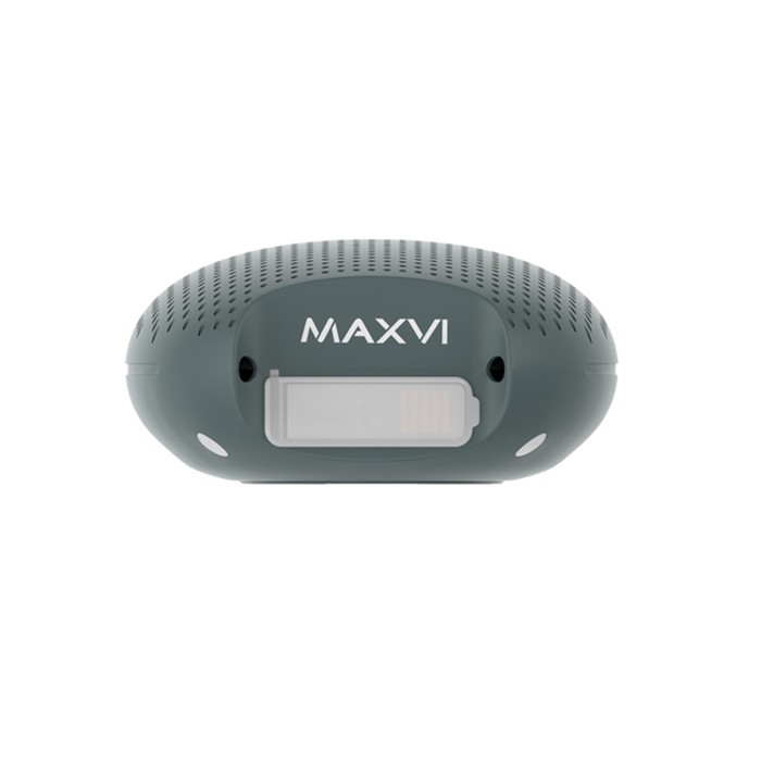 Портативная колонка Maxvi PS-01, 3 Вт, 500 мАч, BT 5.0, IP54, серая - фото 51329586