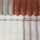 Плед «Бастион» 150×200 см, велсофт, каштановый - Фото 3