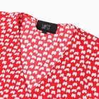 Платье мини женское MIST Flower, красное, размер 42 - Фото 8