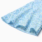 Платье мини женское MIST Flower, голубое, размер 44 - Фото 9