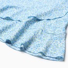 Платье мини женское MIST Flower, голубое, размер 44 - Фото 10