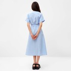 Платье женское на пуговицах MIST Summer time, голубой, р.44 - фото 24292265