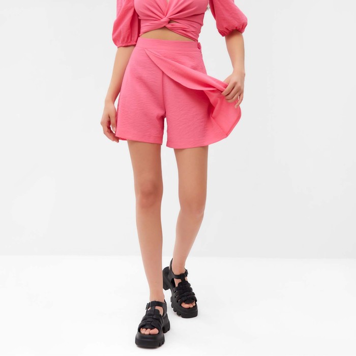 Юбка-шорты женская MIST Summer time, розовая, размер 46