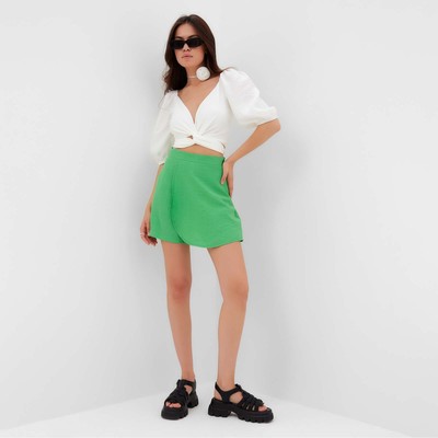 Топ рубашка женский MIST Summer time, белый, размер 46