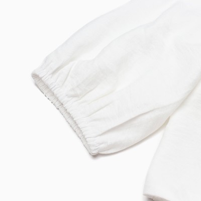 Топ рубашка женский MIST Summer time, белый, размер 46