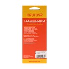 Наушники Krutoff HF-J69, вакуумные, микрофон, 106 дБ, 16 Ом, 3.5 мм, 1 м, коробка, красные - Фото 4