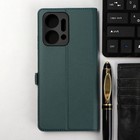 Чехол-книжка Krutoff Eco Book, для смартфона Honor X7a, зеленый 9844714 - фото 10788877