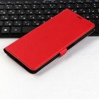 Чехол-книжка Krutoff Eco Book, для смартфона Honor X8a, красный - фото 51465069 Чехол-книжка Krutoff Eco Book, для смартфона Honor X8a, красный - фото 51465069