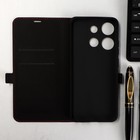 Чехол-книжка Krutoff Eco Book, для смартфона INFINIX Smart 7, красный - фото 51465083