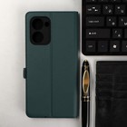 Чехол-книжка Krutoff Eco Book, для смартфона Realme C33, зеленый 9844739 - фото 10788952