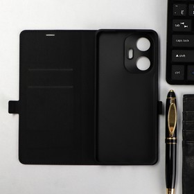 

Чехол-книжка Krutoff Eco Book, для смартфона Realme C55, черный
